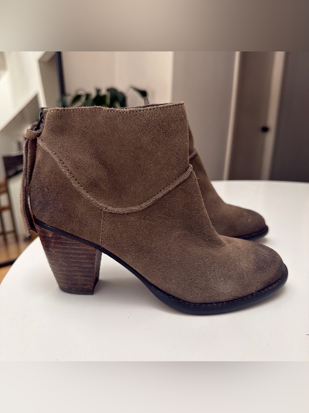 Steve Madden Milaan Suede Ankle boots. Size 6!